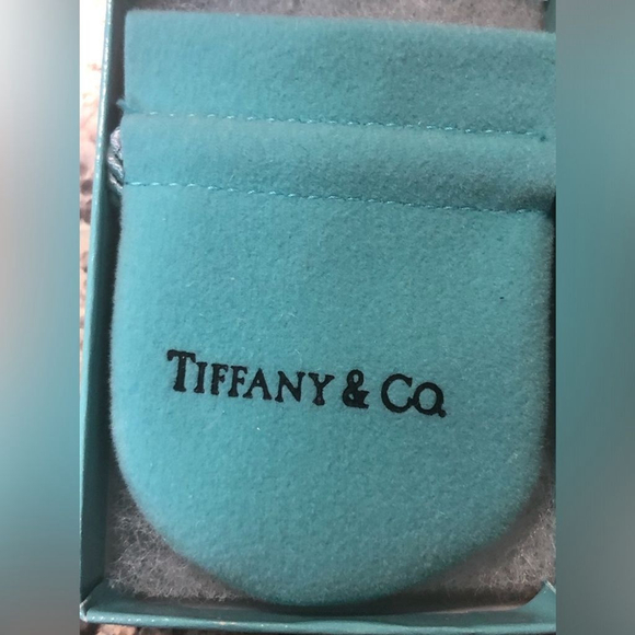 Tiffany & Co Sterling Silver Elsa Peretti Open Heart Pendant Necklace - Picture 5 of 6